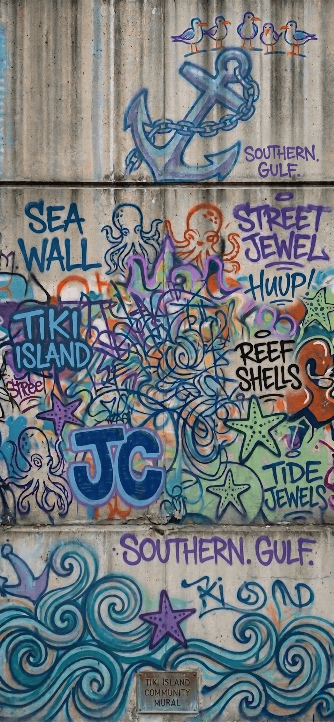 Conch Tiki Theme background
